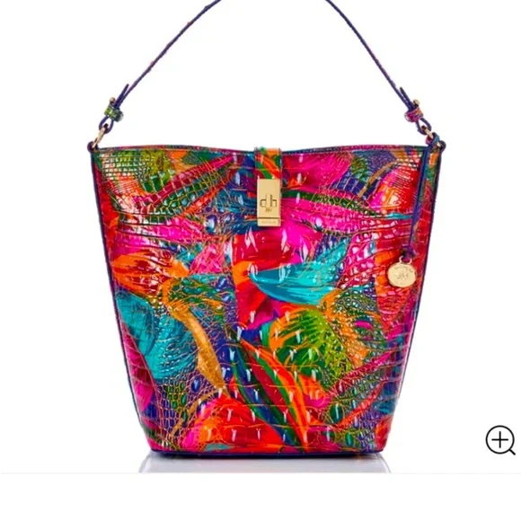 Brahmin Melbourne bucket bag, new with tags!